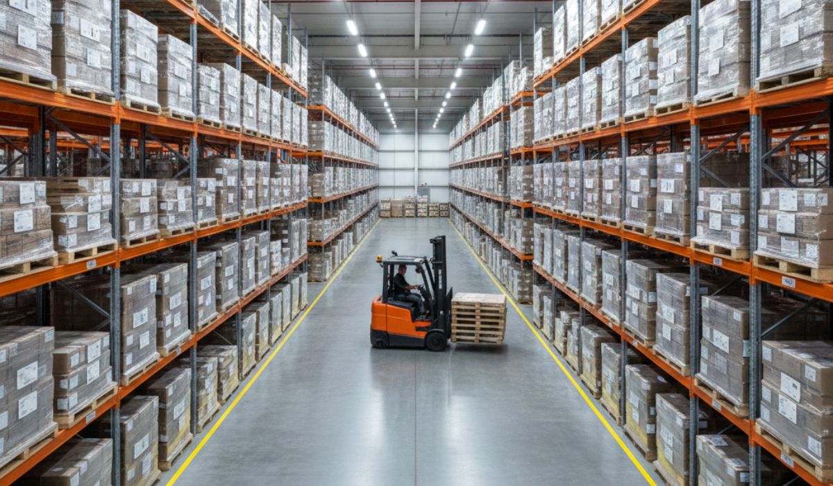 Optimisation de l'espace dans un entrepôt logistique moderne