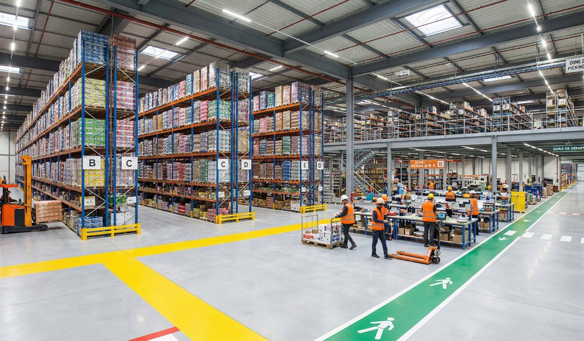 Aménagement entrepôt : concevoir un espace efficace, fluide et sécurisé