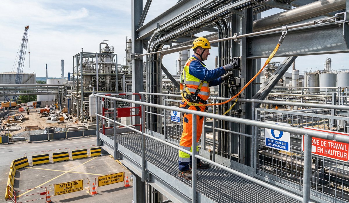 Travail en hauteur : prévenir les chutes et protéger les équipes